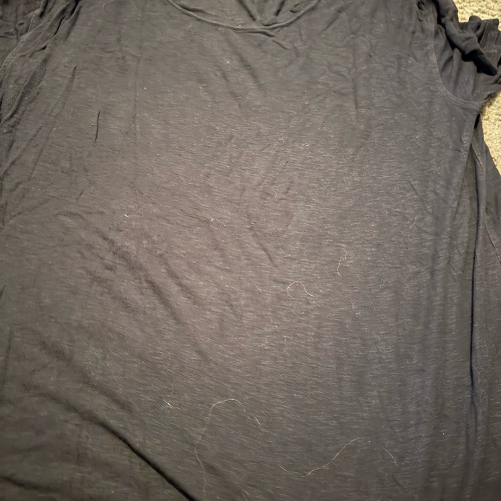 American Eagle Outfitters dark blue Short Sleeve Tee